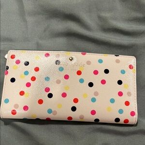 Kate Spade Colorful Polka Dot Wallet